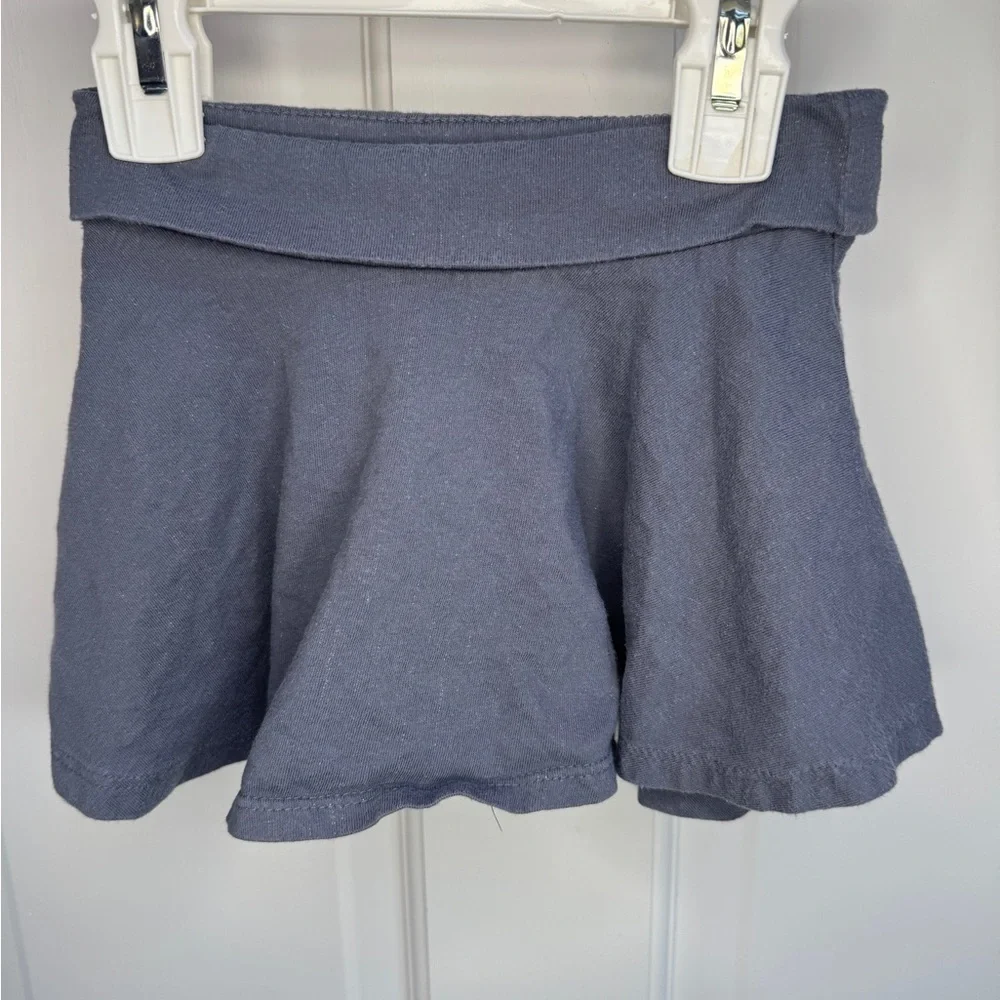 Old Navy Girls 18-24M Blue/Gray Soft Flowy Skirt